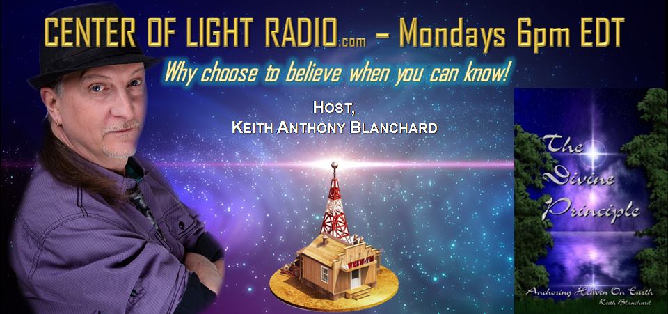 Center of Light Radio 8/21/17-Interview with Keith Anthony Blanchard